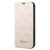 Guess GUBKP14SHG4SHP iPhone 14 / 15 / 136.1 różowy/pink book 4G Vintage Gold Logo